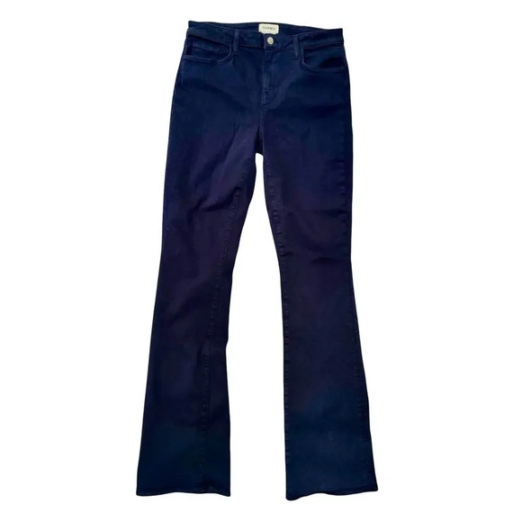 L'Agence Selma High-Rise Bootcut Jean Pant Super Stretch Size 29 color-Midnight - Picture 1 of 4